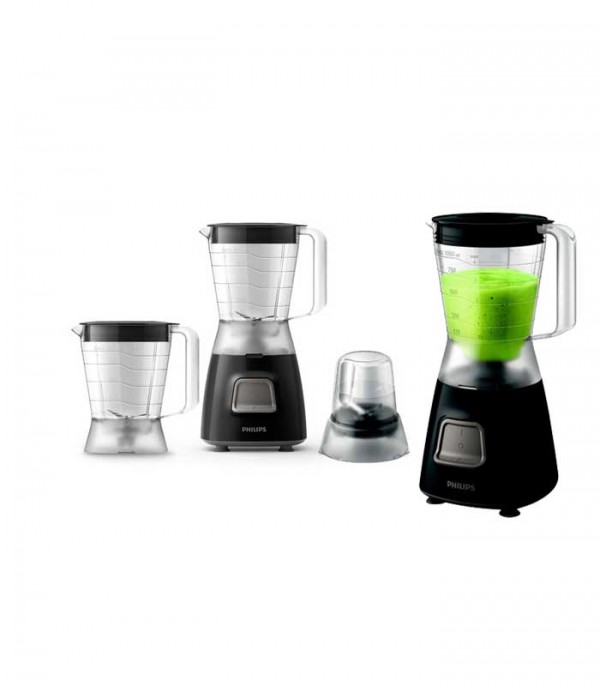 Philips Blender 450W 1L Plastic Jar 4 with Mill and Additional Jar