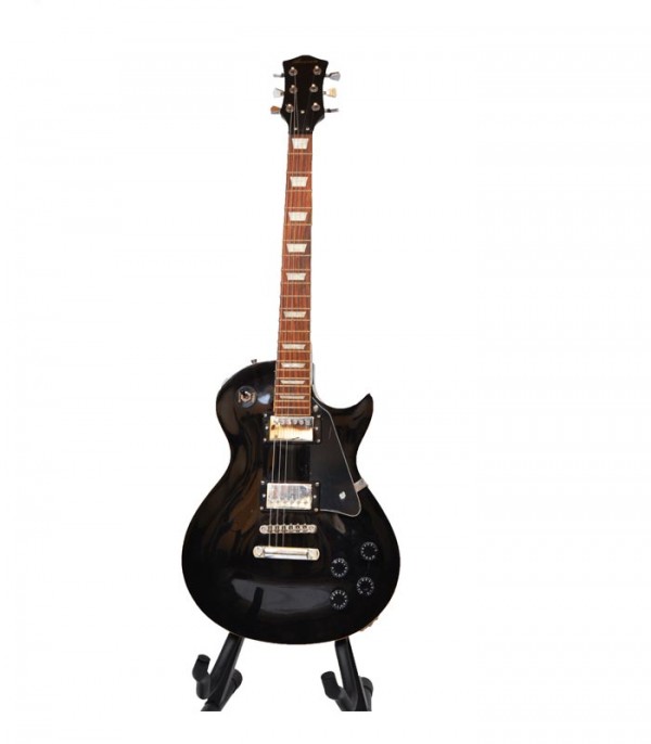 Accurate Electric Guitar Black Glossy