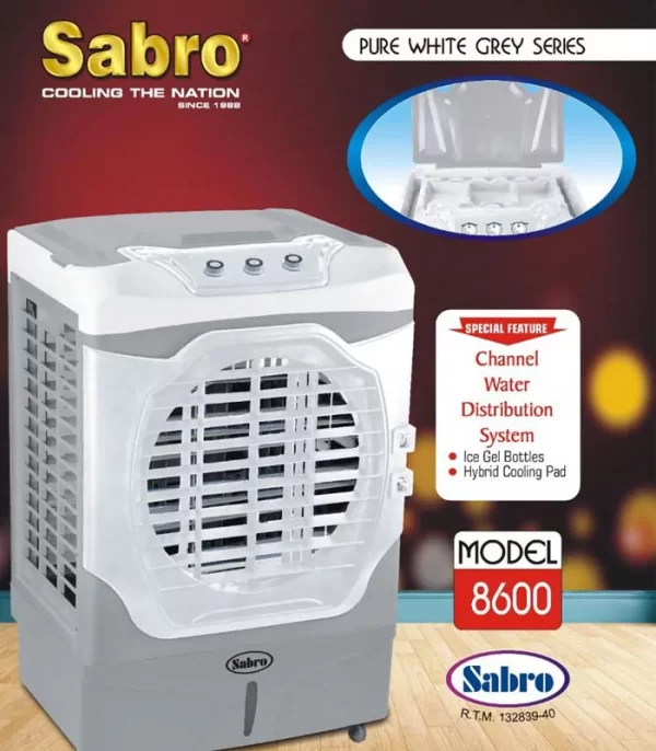 Sabro SCR-8600 Portable Air Cooler Plastic Body