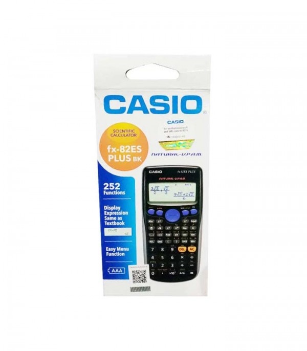 Casio Calculator 82 ES Plus Original Black