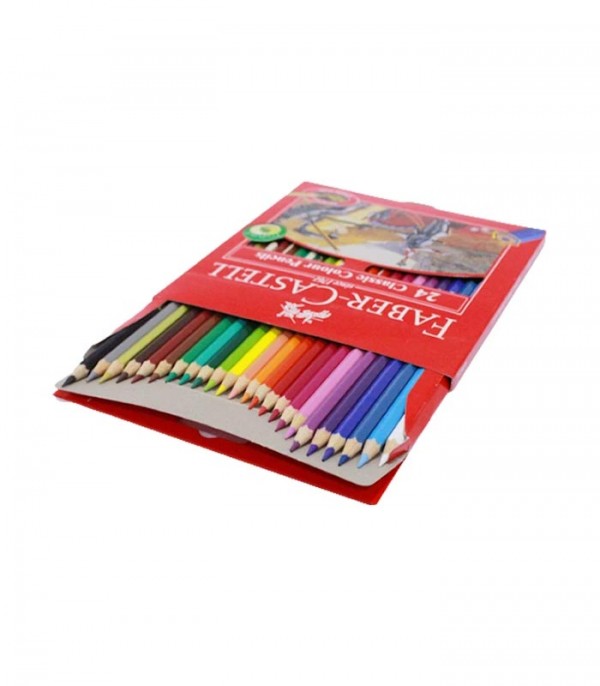 Faber-Castell Classic Colour Pencils 24Pcs