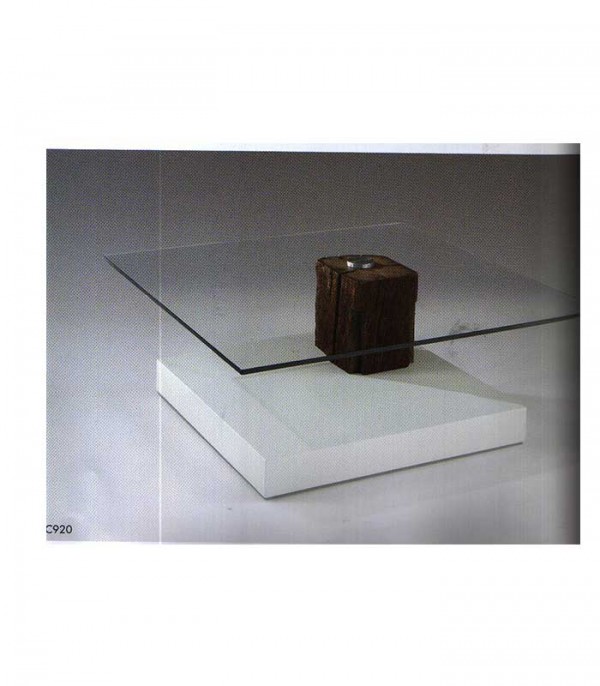 New Elegant Glass Top Centre Table
