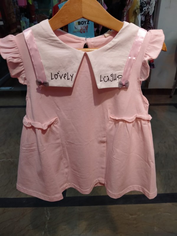 Baby Pink Frock for Baby Girl