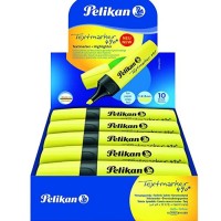 Pelikan Text Marker 490 10 Pieces/ Box - Yellow