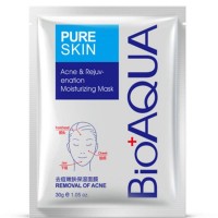 BioAQUA Acne Pure Skin Acne Removal Moisturizing Sheet Mask